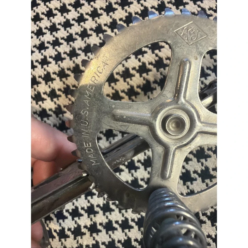 A&J Hand Mixer Egg Beater Pat 1923 Retro Classic Collectible Antique Kitchen